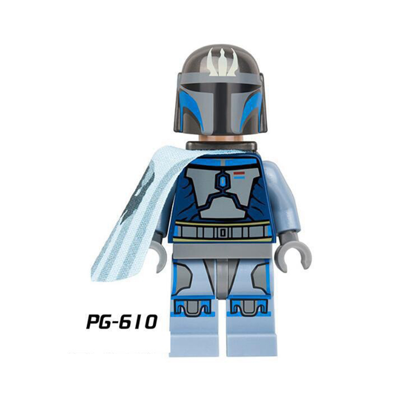 PG601-605 Star Wars Series Minifigs Building Blocks Science Fiction Clone Stormtroopers Cleanser Ahsoka Repairer Model Ameican Action Toys