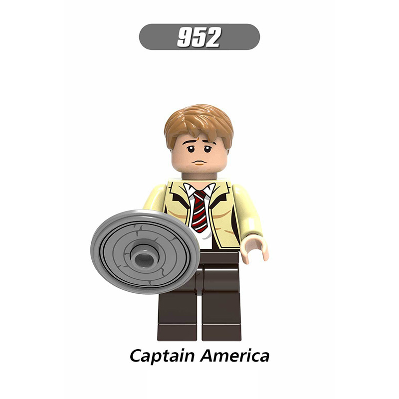 X0181 Marvel Superhero Series Harley Quinn Mutant Leader Minifigures Buildiing Blocks American DC Anime The Avengers Model Gift