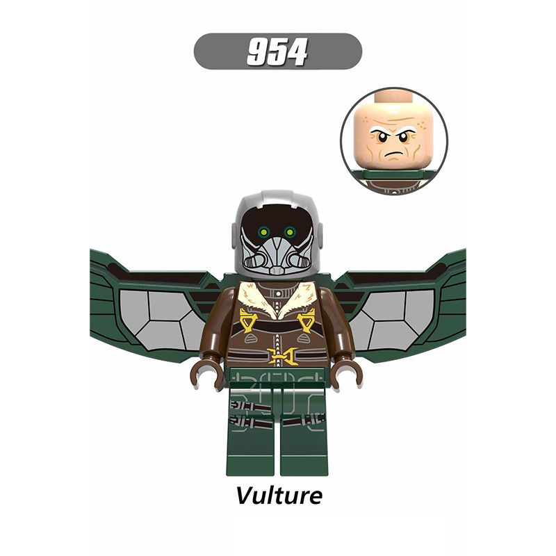 X0181 Marvel Superhero Series Harley Quinn Mutant Leader Minifigures Buildiing Blocks American DC Anime The Avengers Model Gift