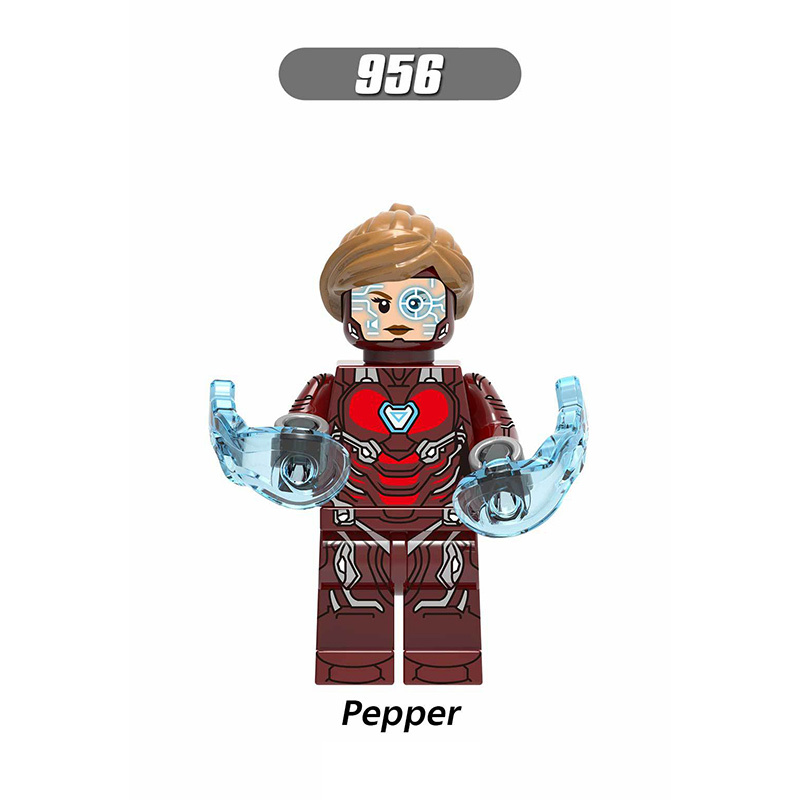 X0181 Marvel Superhero Series Harley Quinn Mutant Leader Minifigures Buildiing Blocks American DC Anime The Avengers Model Gift
