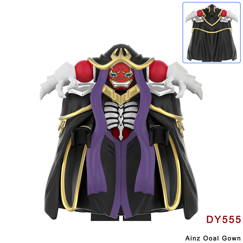 DY555 DY556 Cartoon TV Film Skeleton Sorcerer King  Minifigs Action Figure Dark Fantasy Sorcerer King Style Building Blocks Gifts Birthday Toys