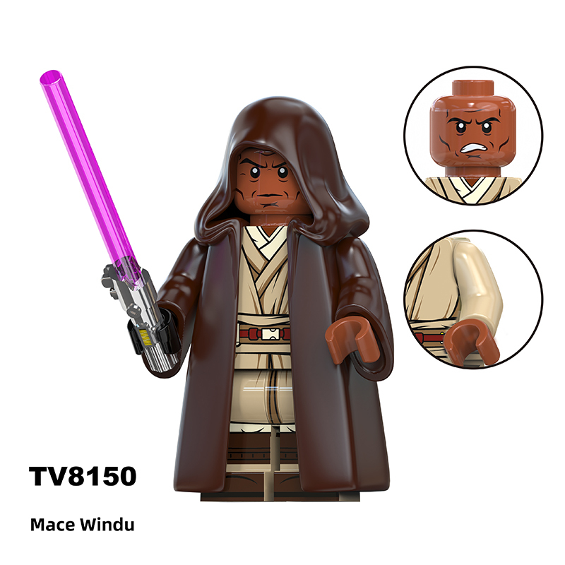 TV6117 Star Wars Series Minifigs Building Blocks 187 Clone Trooper  Anakin Skywalker Model Ameican Action Toys Gifts
