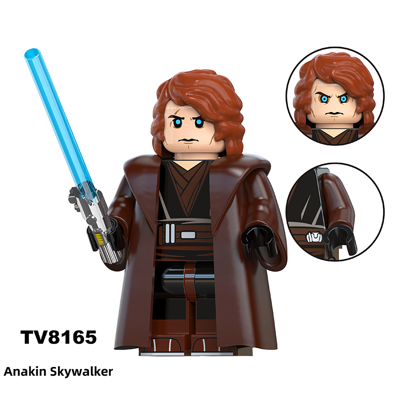 TV6119 Star Wars Series Minifigs Building Blocks 501 Clone Trooper Action Figures Anakin Skywalker Model Ameican Action Toys Gifts