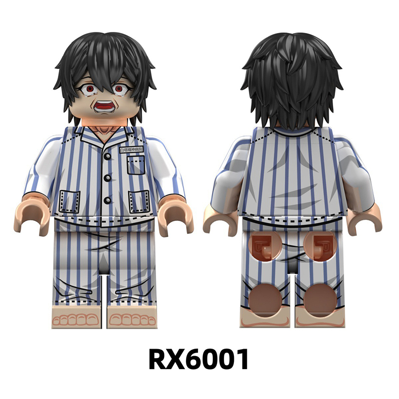 MOC City Horror Series Night Light Ghost Minifigs Building Blocks The Conjuring Series Halloween Zombies Model Ghost Toys Boys