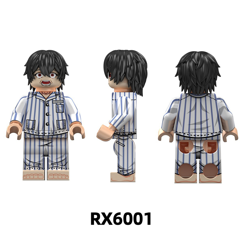 MOC City Horror Series Night Light Ghost Minifigs Building Blocks The Conjuring Series Halloween Zombies Model Ghost Toys Boys