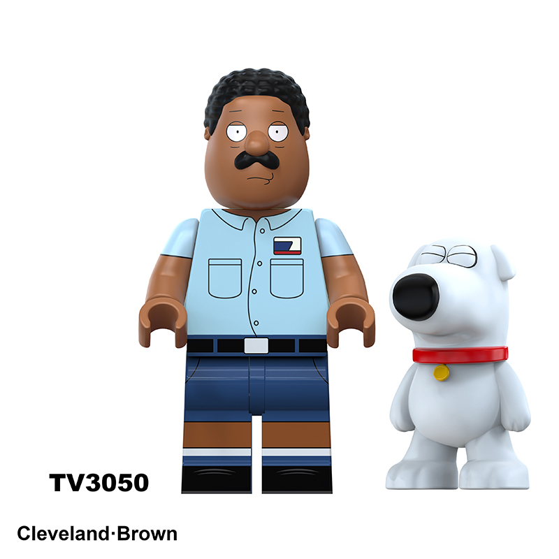 TV6305 Series Family Guy Mini Anime Frieren Action Figure Peter Griffin Building Blocks Meg Stewie Lois  Joe Children Gift Toys