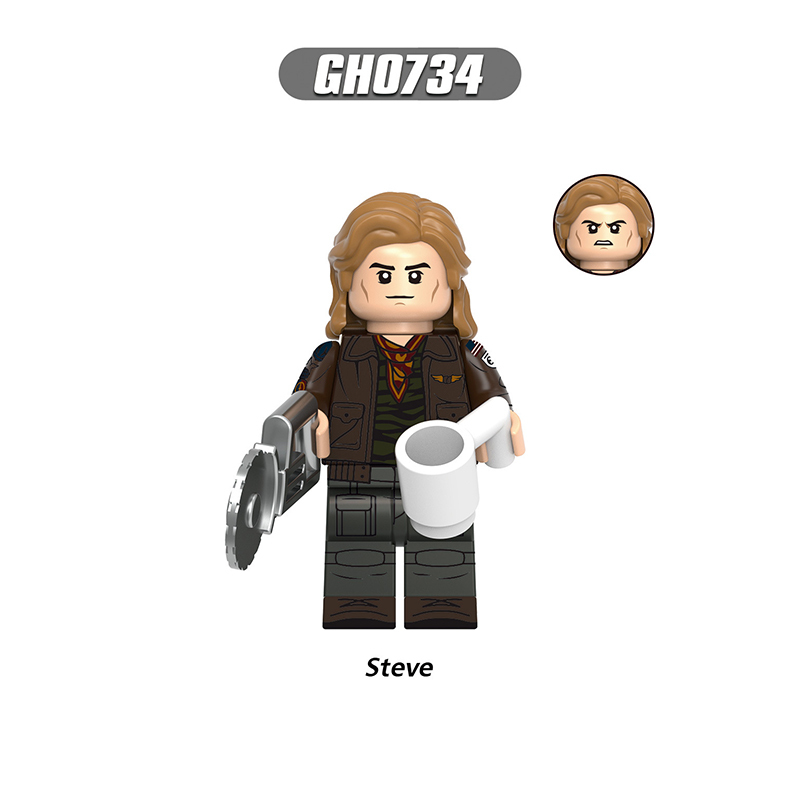 G0193 Stranger Things Series Minifigs Building Blocks Vecna Cartoon Eleven Papa Billy Erica Figures Models Toys Gifts Children