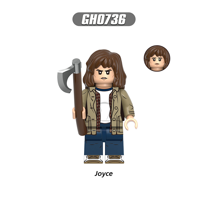 G0193 Stranger Things Series Minifigs Building Blocks Vecna Cartoon Eleven Papa Billy Erica Figures Models Toys Gifts Children