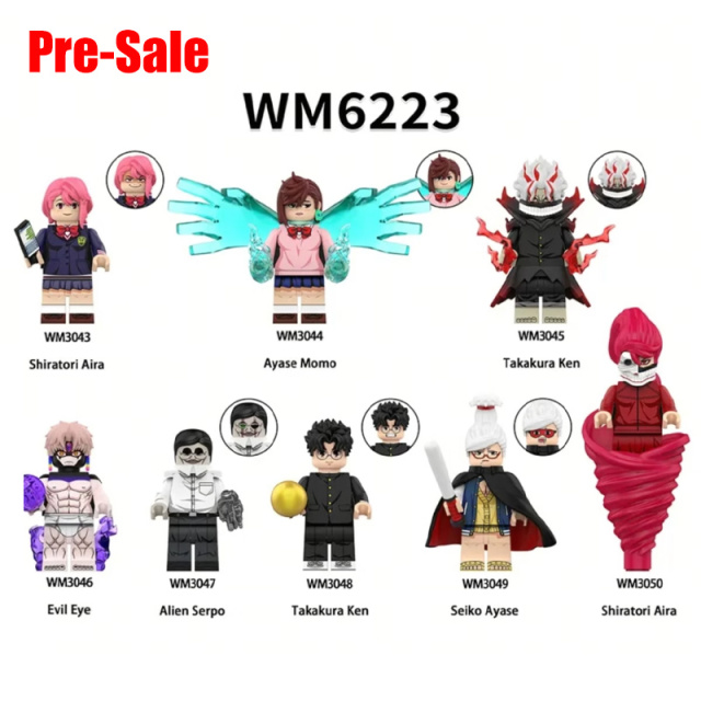 WM6223 Game Japanese Flim Takakura Ken Minifigs Building Blocks GANTZ Anime Cooper Howard Compatible Toys Gift