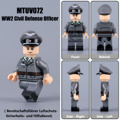 MTUV072-WWII Civil Defense Officer