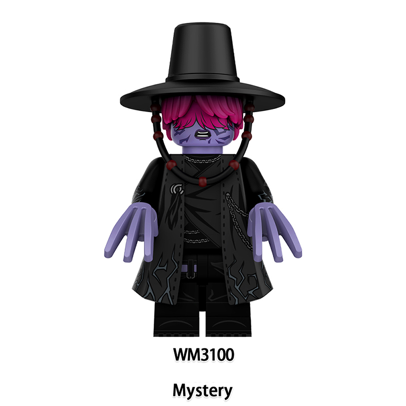WM6230 Cartoon Butters Kpop Demon Hunters Minifigs Building Blocks Rumi Zoey Mira Action Figures Children Gifts Birthday Toys