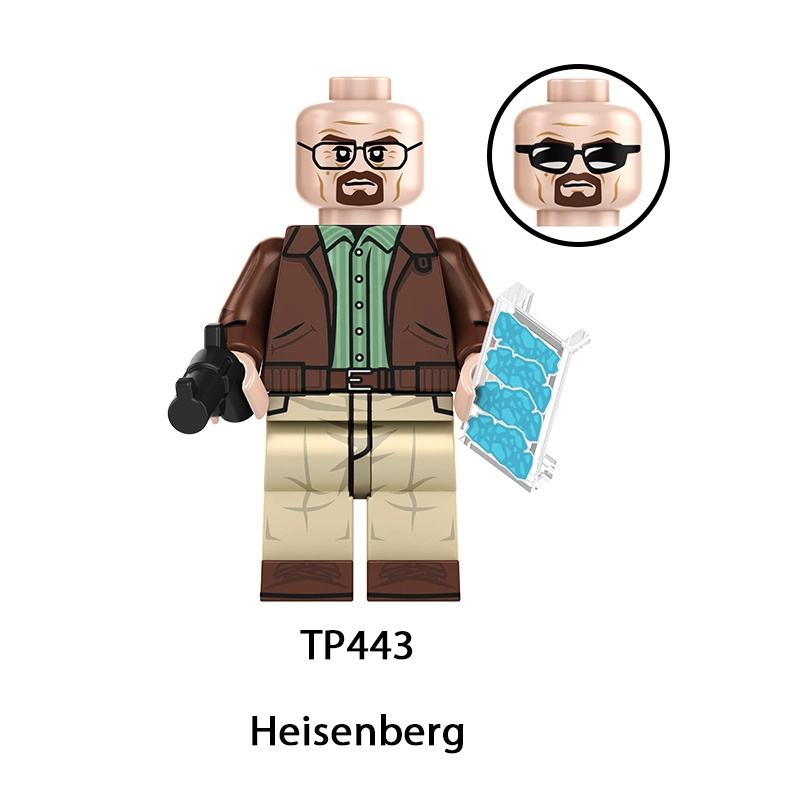 TP1055 American Movie Breaking Bad  Better Call Saul Minifigs Building Blocks Lalo Salamanca Figures Model Children Toys Boys