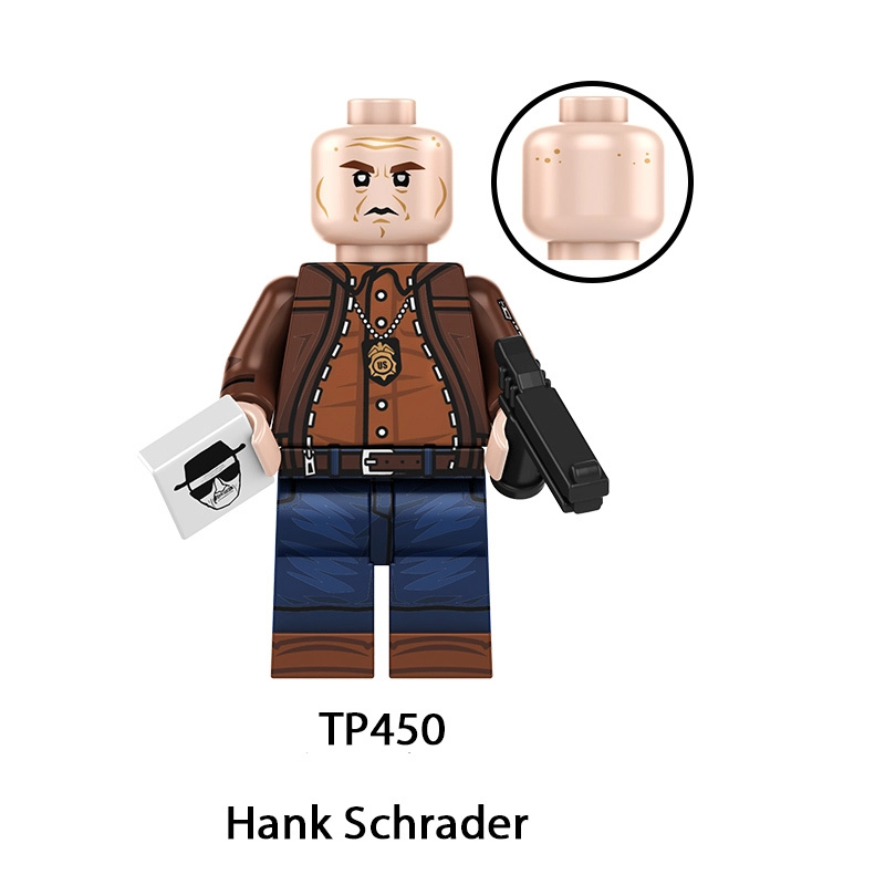 TP1055 American Movie Breaking Bad  Better Call Saul Minifigs Building Blocks Lalo Salamanca Figures Model Children Toys Boys