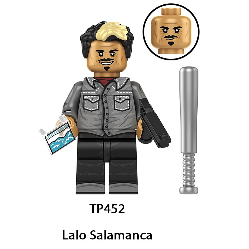 TP1055 American Movie Breaking Bad  Better Call Saul Minifigs Building Blocks Lalo Salamanca Figures Model Children Toys Boys