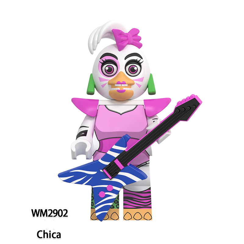 Cartoon Game Clockwork Ballora Minifigs Bricks Kids Kits Compatible