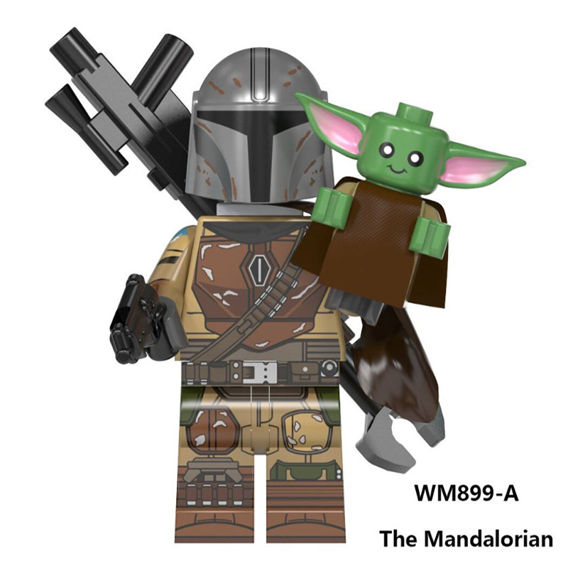 WM6082 Star Wars Minifigures Building Blocks Mandalorian Sith Jet Trooper Figures MOC Bricks Model Toys Gifts For Children