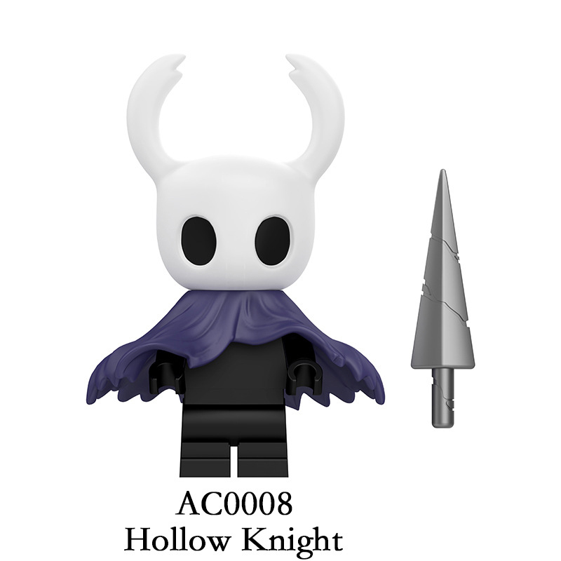 RT067 Game Hollow Knight: Silksong Action Figures Games Building Blocks Hornet Cartoon Hallownest Children Toys Halloween Gifts