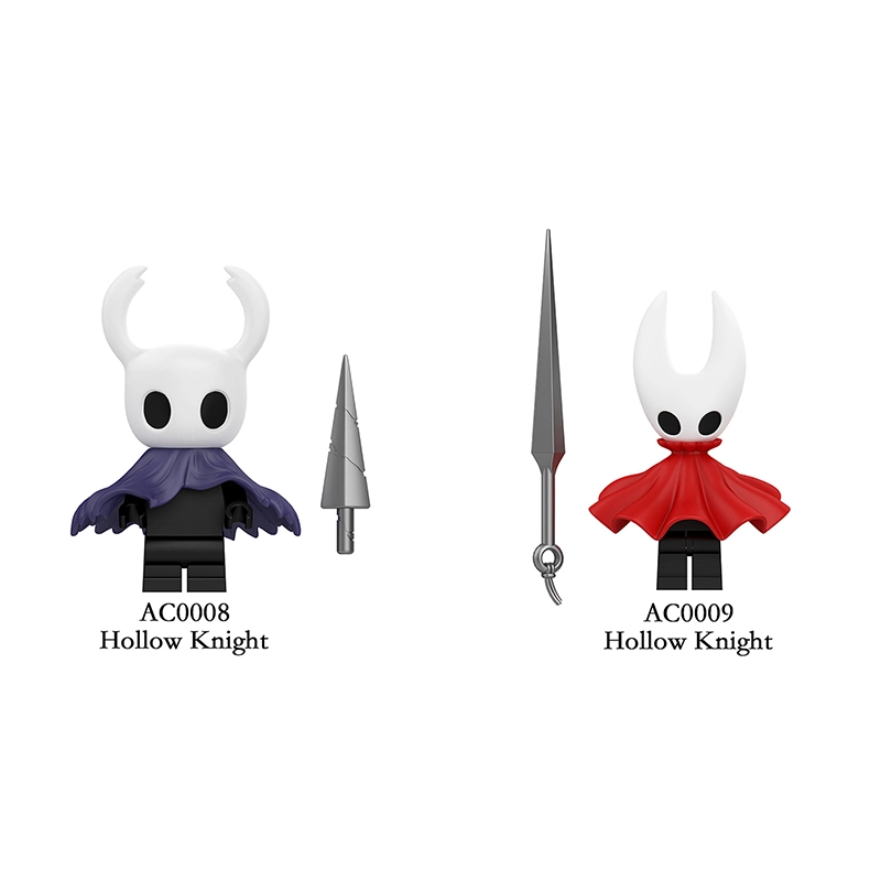 RT067 Game Hollow Knight: Silksong Action Figures Games Building Blocks Hornet Cartoon Hallownest Children Toys Halloween Gifts