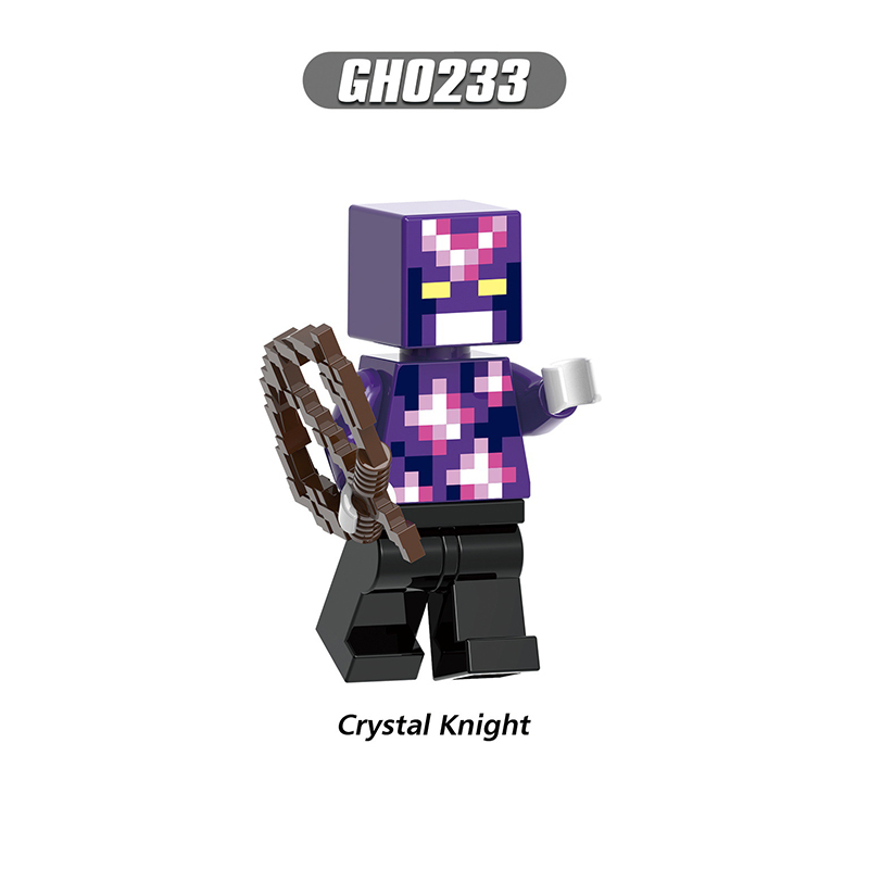 G0105 Minecraft Series Minifigures Building Blocks Zombie Villager Ninja Tamer Fox Game Accessories Brick Model Toy Gift For Kid