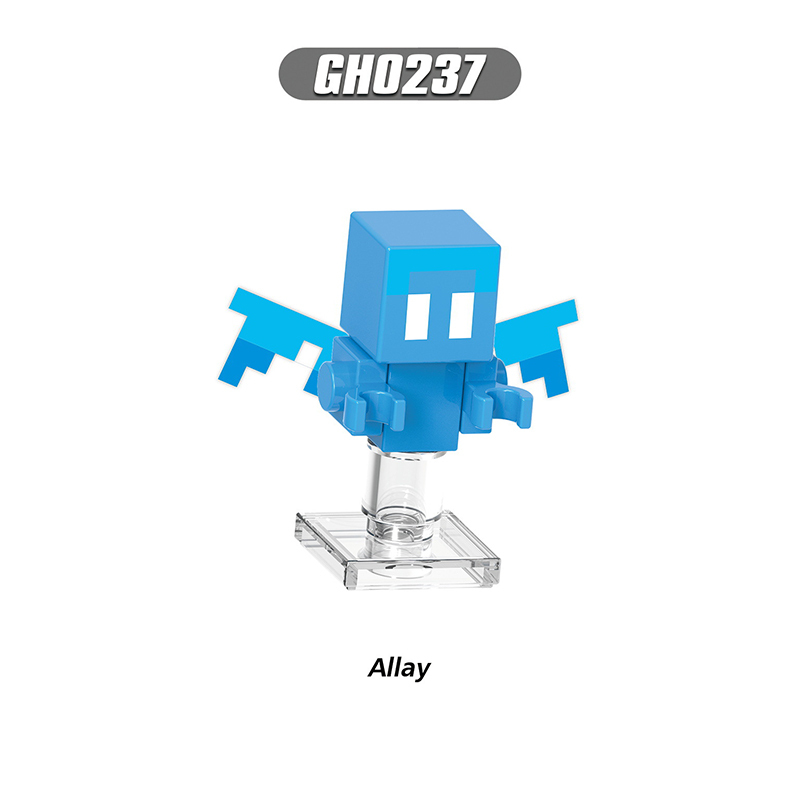 G0105 Minecraft Series Minifigures Building Blocks Zombie Villager Ninja Tamer Fox Game Accessories Brick Model Toy Gift For Kid
