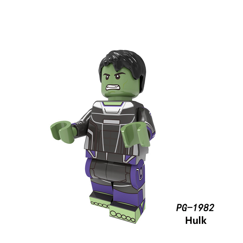 WM6054 Marvel DC Series Captain America Thor Action Figures Hulk Iron Man Building Blocks Black Widow Minifig Children Gifts Toys