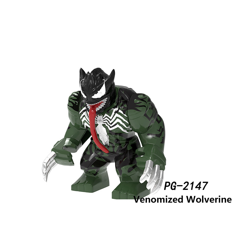 AF342-355  America Disney Marvel superhero series Rhino Zombie Hulk DC Comics Minifigurs Building Blocks Avengers Thanos Action Iron Models Toys Gift