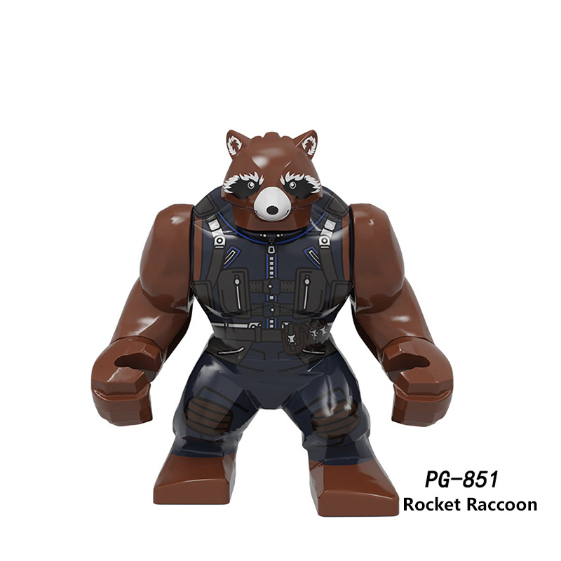 PG8260 America Marvel superhero Black Panther Hulk DC Comics Minifigurs Building Blocks Iron Patriot Captain America Action Iron Models Toys Gift