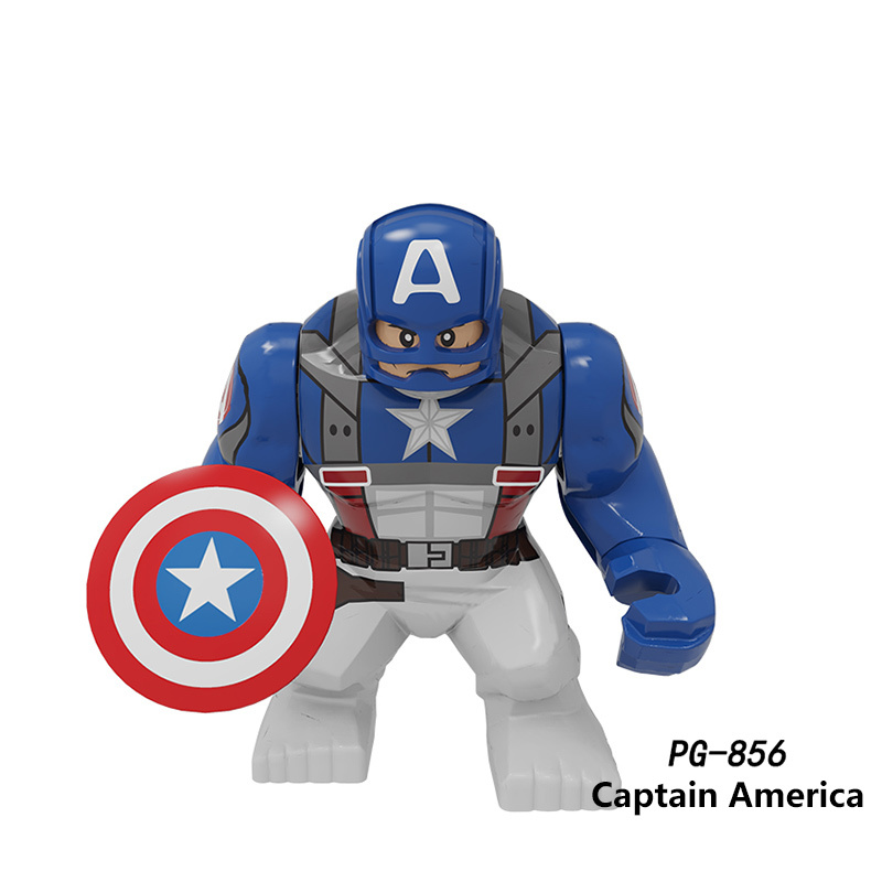 PG8261 America Marvel superhero Black Rocket Raccoon Hulk DC Comics Minifigurs Building Blocks Iron Man Captain America Action Iron Models Toys Gift
