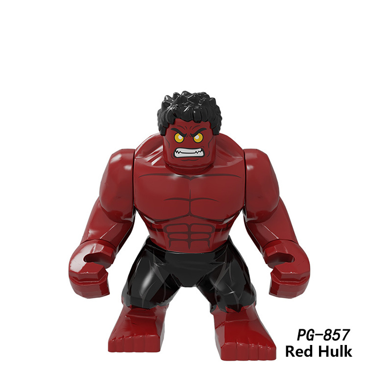 PG8261 America Marvel superhero Black Rocket Raccoon Hulk DC Comics Minifigurs Building Blocks Iron Man Captain America Action Iron Models Toys Gift
