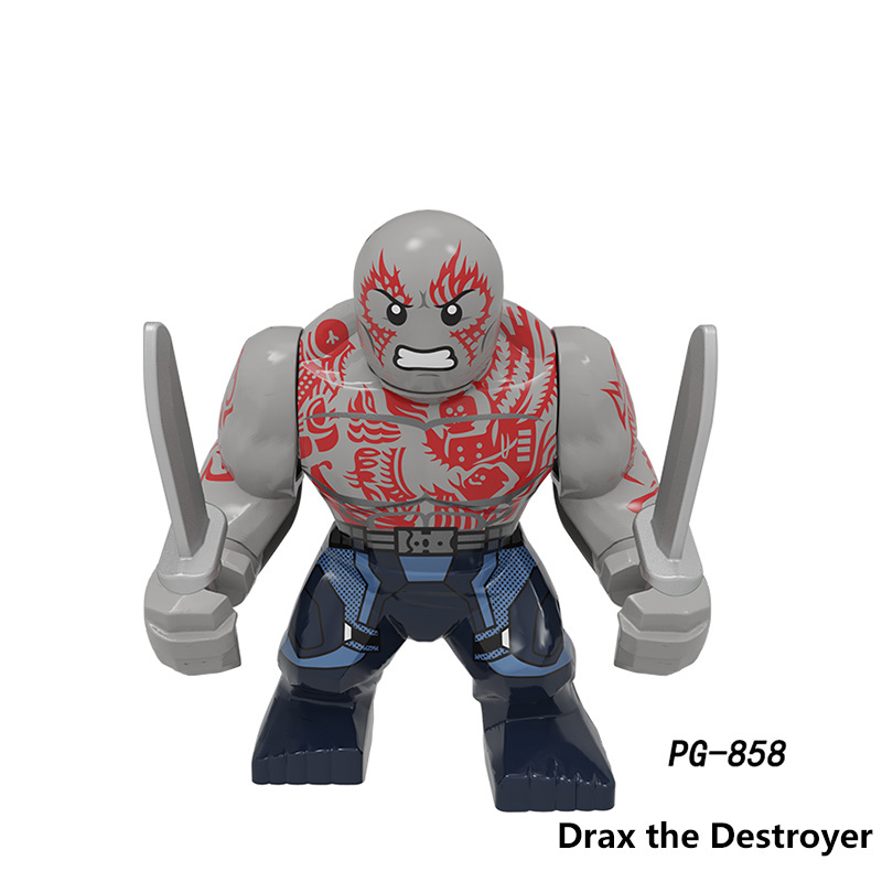 PG8261 America Marvel superhero Black Rocket Raccoon Hulk DC Comics Minifigurs Building Blocks Iron Man Captain America Action Iron Models Toys Gift