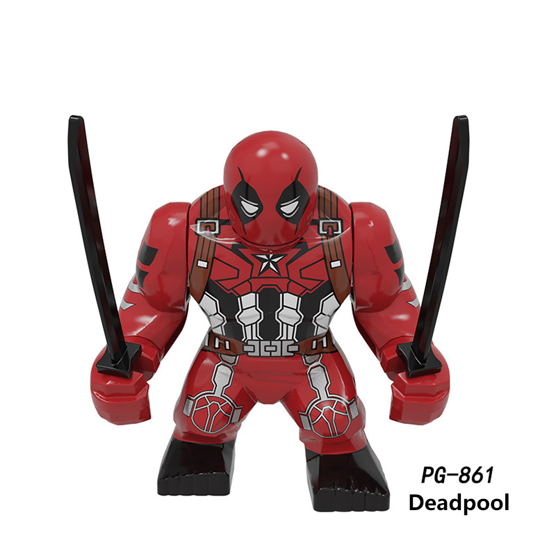 PG8261 America Marvel superhero Black Rocket Raccoon Hulk DC Comics Minifigurs Building Blocks Iron Man Captain America Action Iron Models Toys Gift
