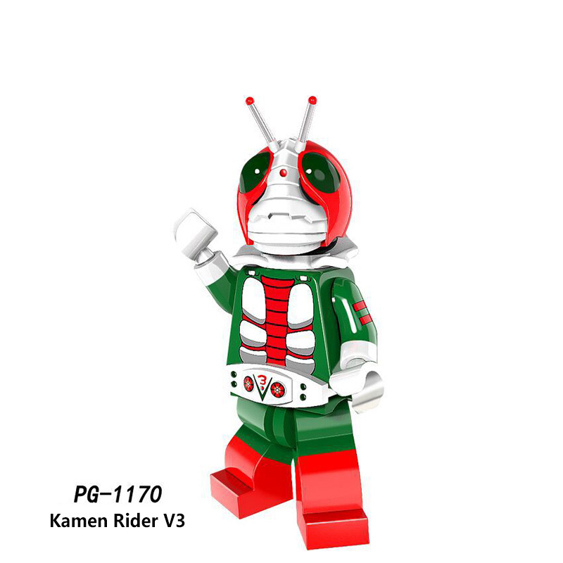 PG8307 Cartoon Anime Mobile Kamen Rider Holy Live Birth Action Figures EX-AID Minifig Building Block Children Gifts Boys Toys