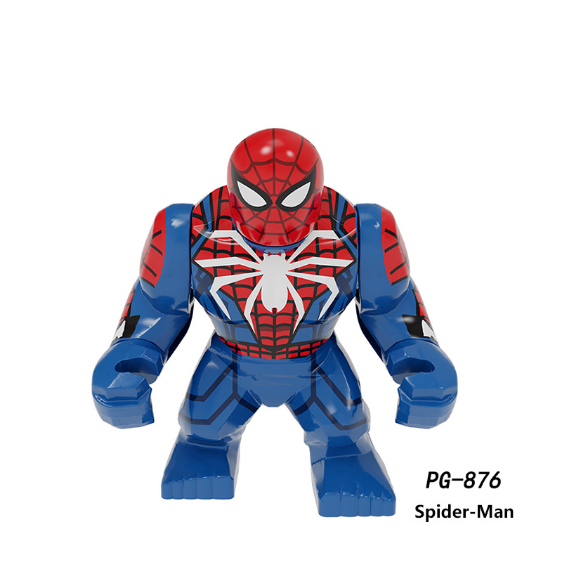 PG8152 America Disney Marvel superhero series Hulk DC Comics Minifigurs Building Blocks Hulkbuster Kingpin Action Iron Models Toys Gift