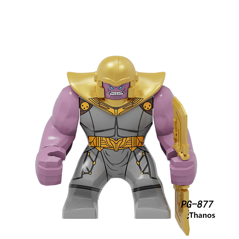 PG8152 America Disney Marvel superhero series Hulk DC Comics Minifigurs Building Blocks Hulkbuster Kingpin Action Iron Models Toys Gift