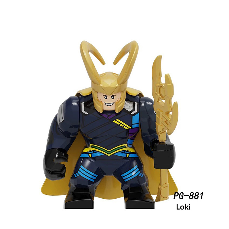 PG8262 America Marvel superhero Black Groot Red Hulk DC Comics Minifigurs Building Blocks Iron Man Captain America Action Iron Models Toys Gift