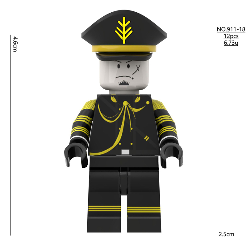 911-13 911-14 911-15 Game Roblox Brainrot Action Figures Games Building Blocks Goat Monster Cartoon Hallownest Children Toys Halloween Gifts