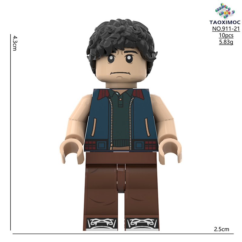 911 Movie Series Demogorgon Action Figures Stranger Things Minifigs Model Henderson Building Blocks Toys Children Scary Gifts 911-11 911-12 911-16 911-17