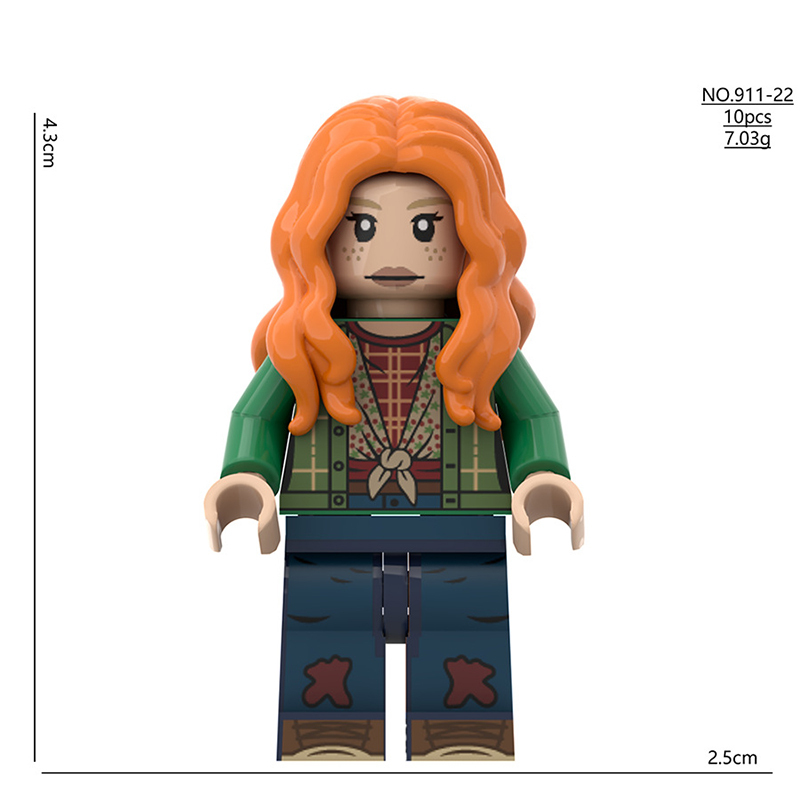 911 Movie Series Demogorgon Action Figures Stranger Things Minifigs Model Henderson Building Blocks Toys Children Scary Gifts 911-11 911-12 911-16 911-17
