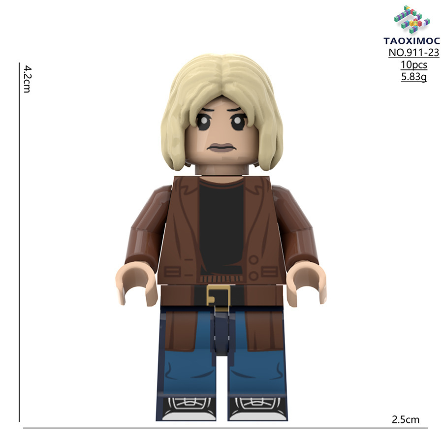 911 Movie Series Demogorgon Action Figures Stranger Things Minifigs Model Henderson Building Blocks Toys Children Scary Gifts 911-11 911-12 911-16 911-17