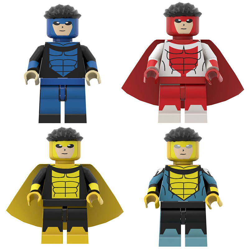 TV6205 Marvel DC Super Hero Deadpool Action Figures Wolverine Riot Minifigs Building Blocks Model Collection Toys Children Gifts