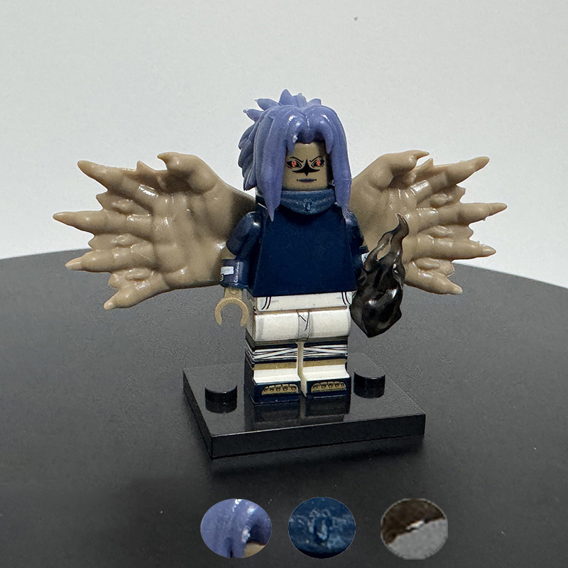AD0010 Anime Game Series Ninjago Lord Dragon Clan – Moro Minifigs Building Blocks Jay Nya Robi Wildfire Compatible Toys Boys