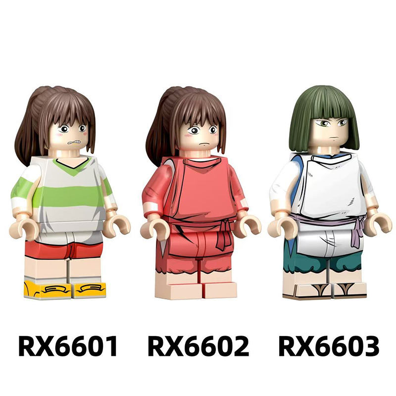 chihiro！ Spirited Away Minifigures Shen Buildable Toy Bricks Compatible