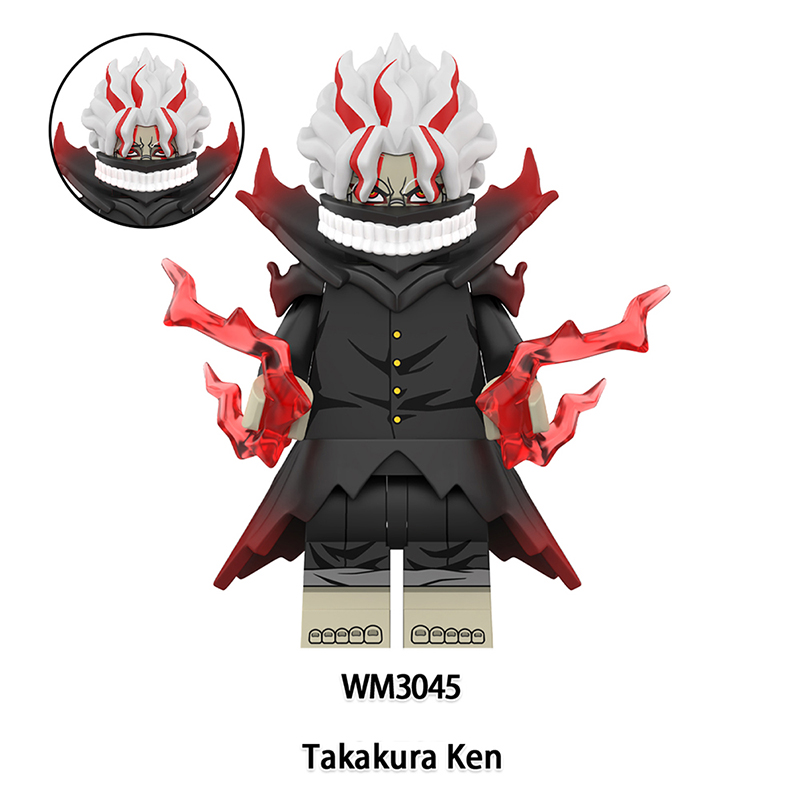 Japanese Movie Game Anime Takakura Ken Minifig Bricks Compatible
