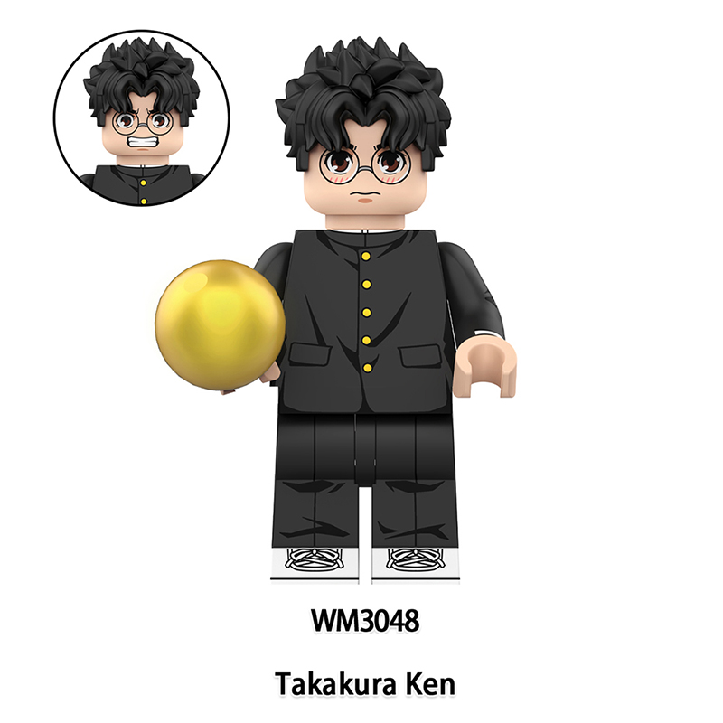 Japanese Movie Game Anime Takakura Ken Minifig Bricks Compatible