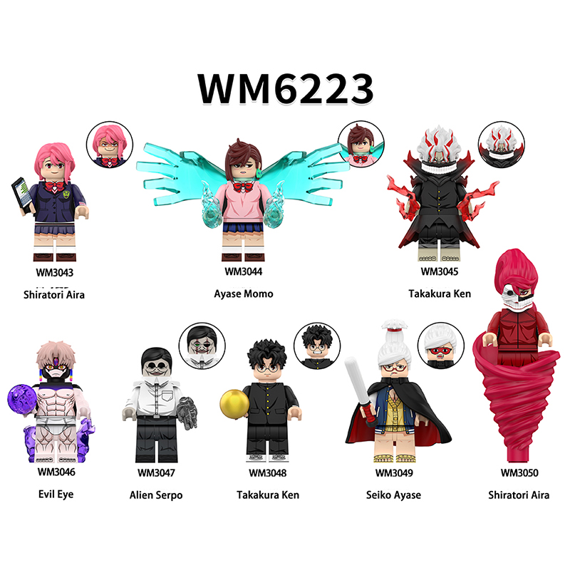 Japanese Movie Game Anime Takakura Ken Minifig Bricks Compatible