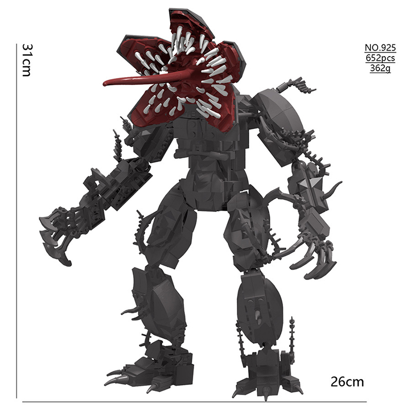 Stranger Things Vecna MOC Building Blocks 568PCS Horror Boss Monster Model Compatible Bricks Collectible Toy 921