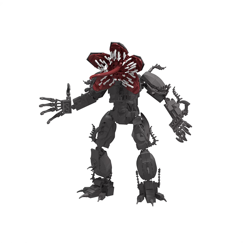 Stranger Things Vecna MOC Building Blocks 568PCS Horror Boss Monster Model Compatible Bricks Collectible Toy 921
