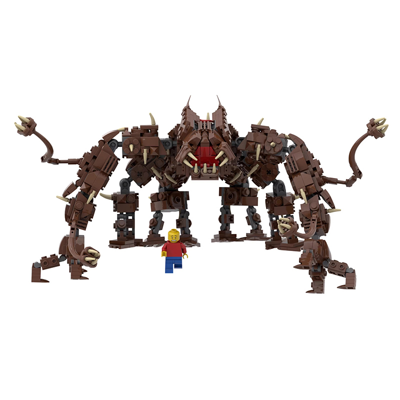 Stranger Things Demogorgon Flower MOC Building Blocks 423/453PCS Horror Plant Monster Model Compatible Bricks Collectible Gift 918 W147