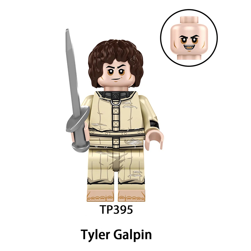 TP1048 Netflix US TV Series Wednesday Addams Minifigs Building Blocks Barry Dort Mini Action Figure Character Accessories Toys Gifts Kids