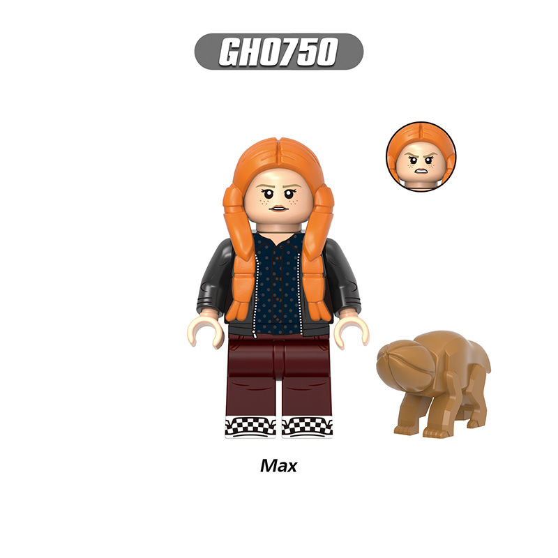 G0196 Stranger Things Series Minifigs Building Blocks  Kali Hopper Henry Vecna Cartoon Eleven Papa Billy Erica Figures Models Toys Gifts Children